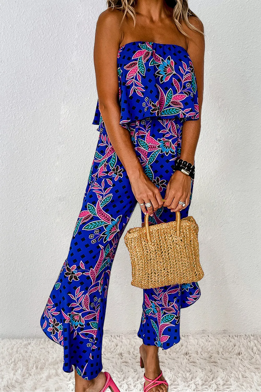 🌸 Printed Tube Jumpsuit 🌸