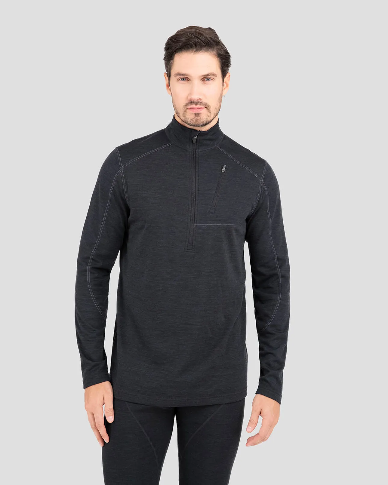 3.0 Men's Thermawool® Heavyweight Half-Zip Thermal Shirt