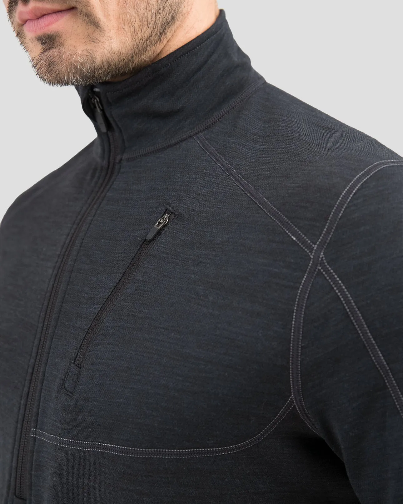 3.0 Men's Thermawool® Heavyweight Half-Zip Thermal Shirt