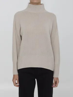 Allude Cashmere Sweater in Beige