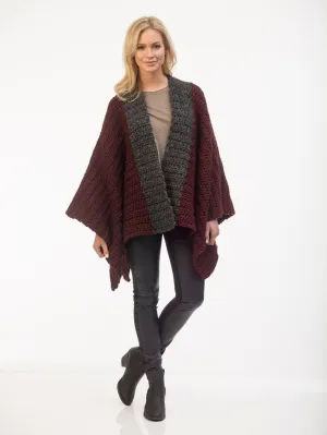 Carrington Poncho (Crochet)