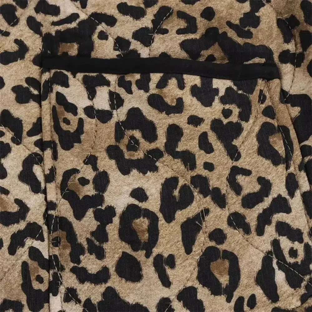 Esméralda – Leopard pattern – Single-breasted coat