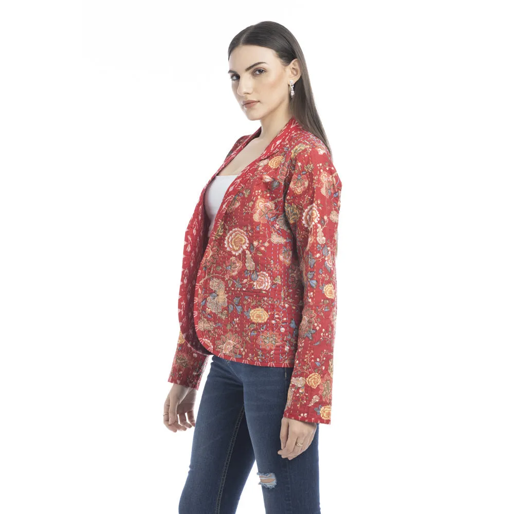 Evelyn Floral Stitched Jacket