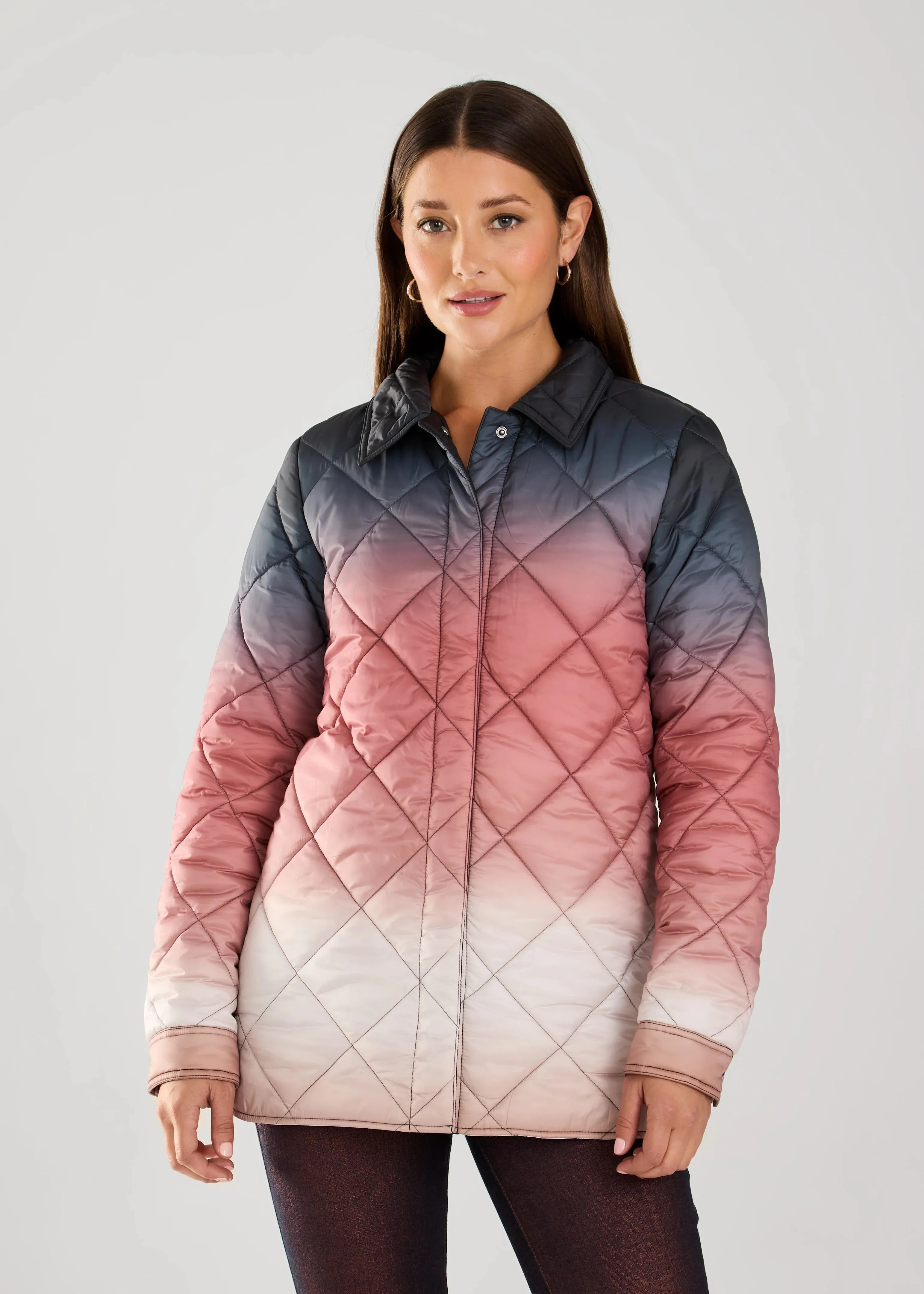 FDJ- Quilted Ombre Jacket