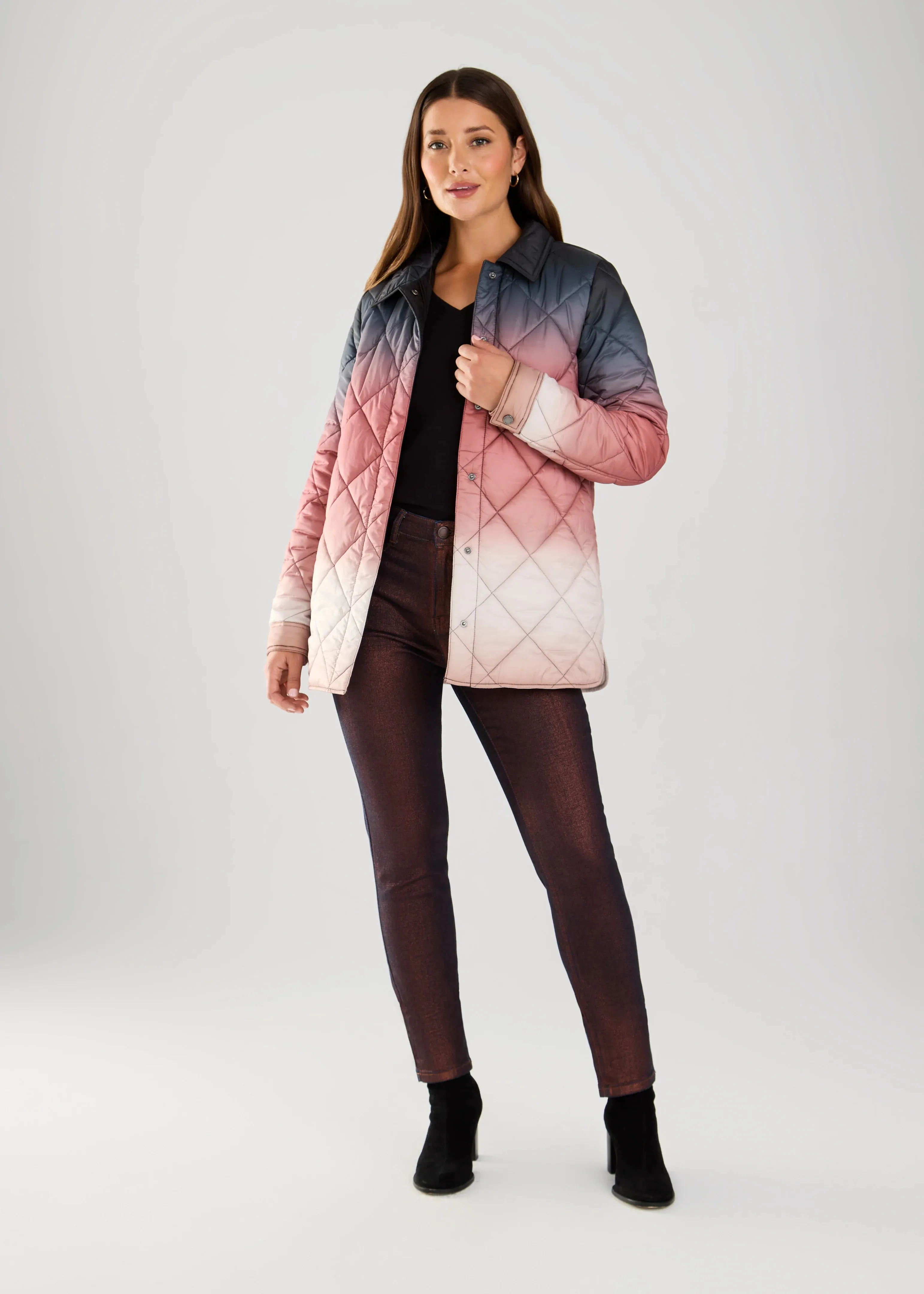 FDJ- Quilted Ombre Jacket