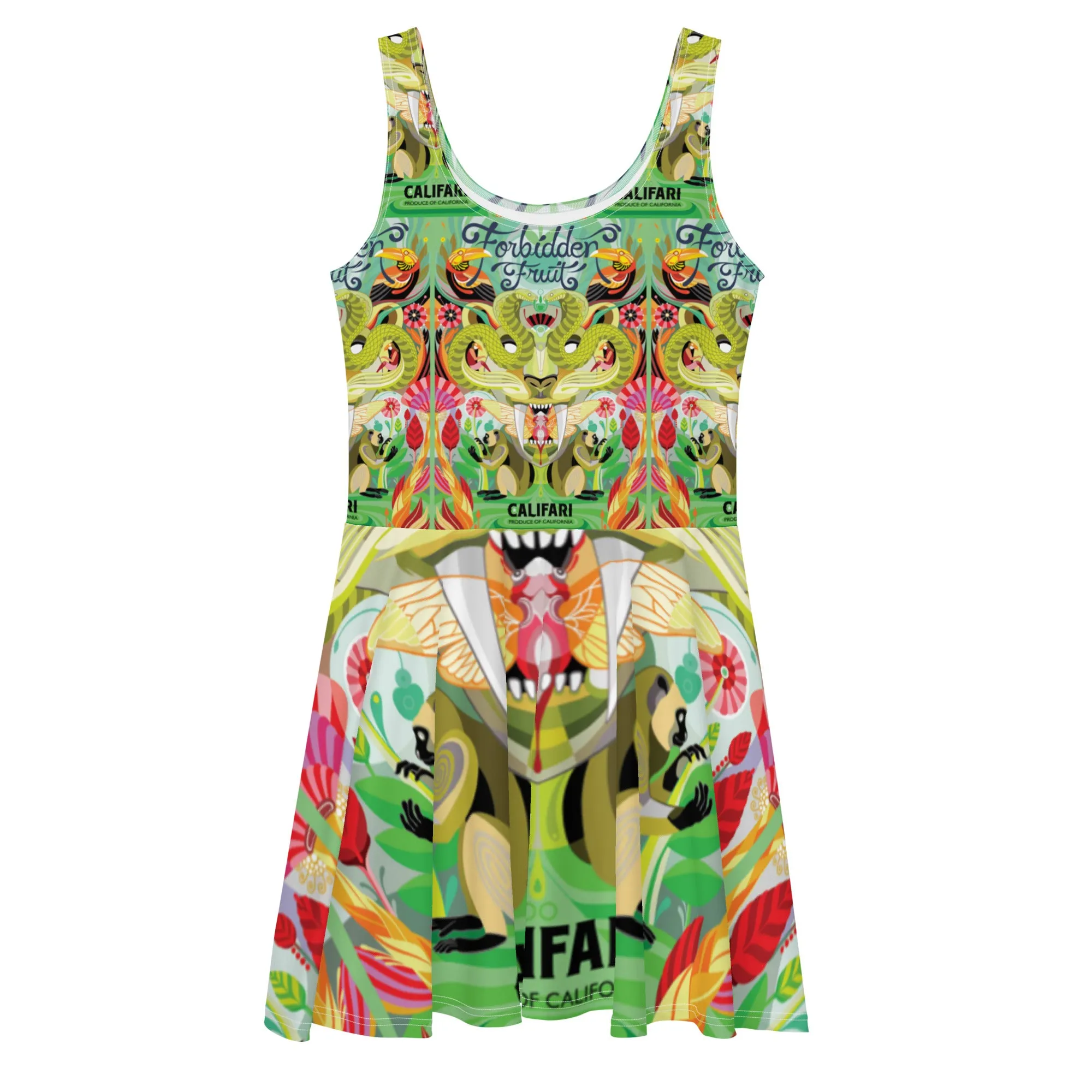 Forbidden Fruit Skater Dress