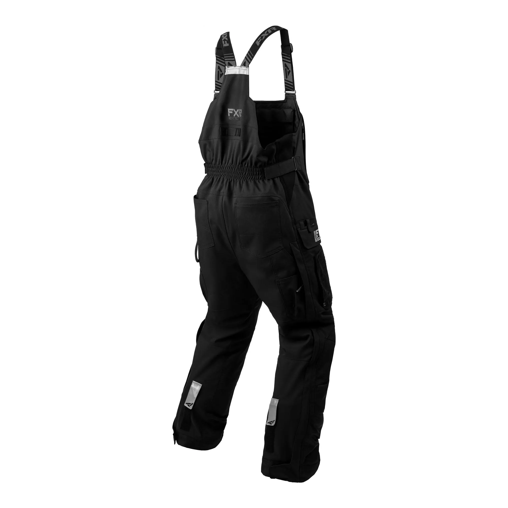 FXR  Expedition X Ice Pro Snowmobile Pants HydrX Pro Insulated Black Snow Bibs