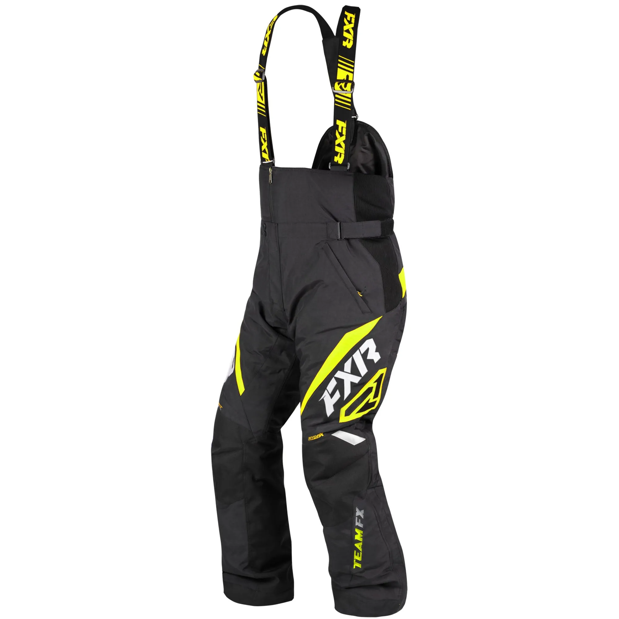 FXR Team FX Snowmobile Pants Black/Hi-Vis