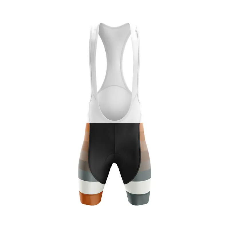 Gradient Frequency Shorts & Pants (White-Orange-Grey)