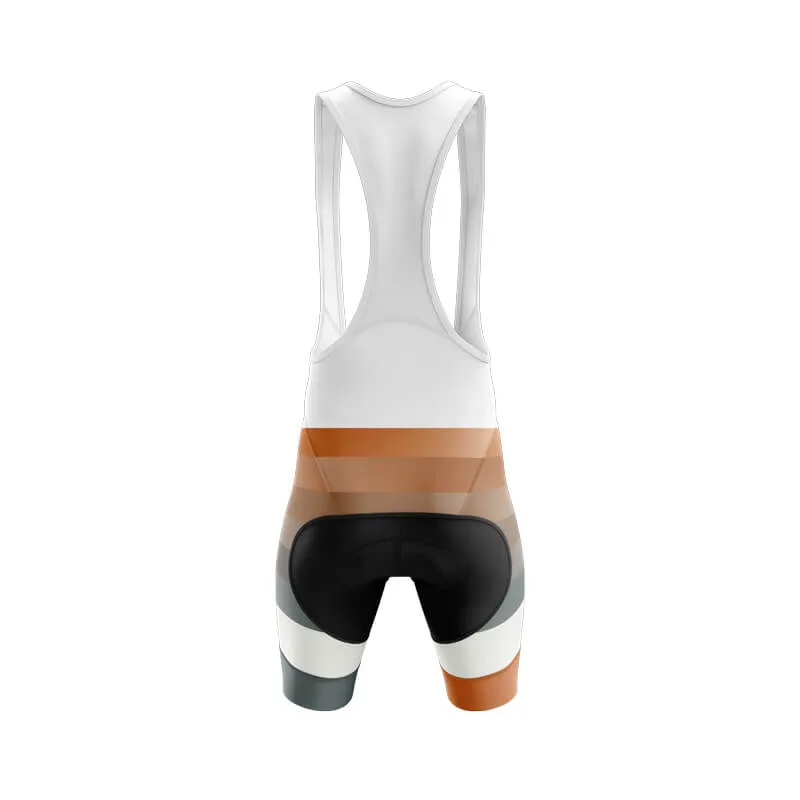 Gradient Frequency Shorts & Pants (White-Orange-Grey)