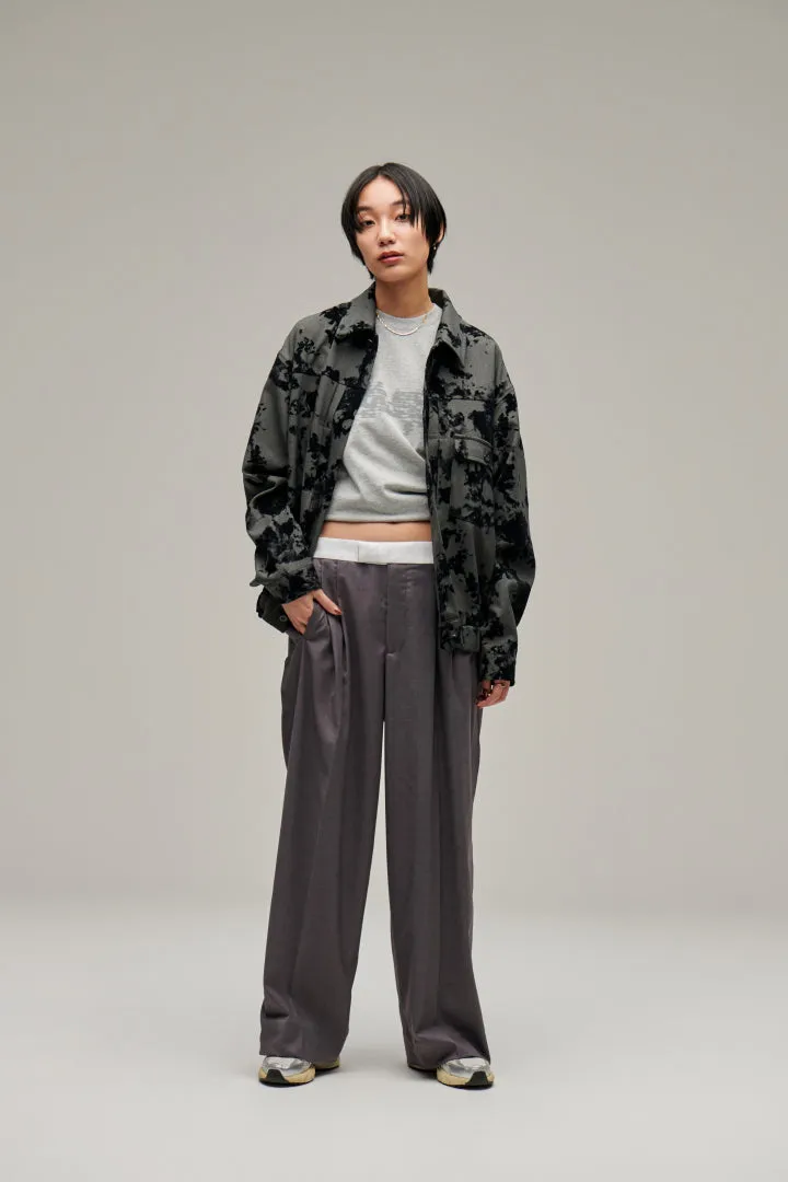 Inside Out Wide Trousers