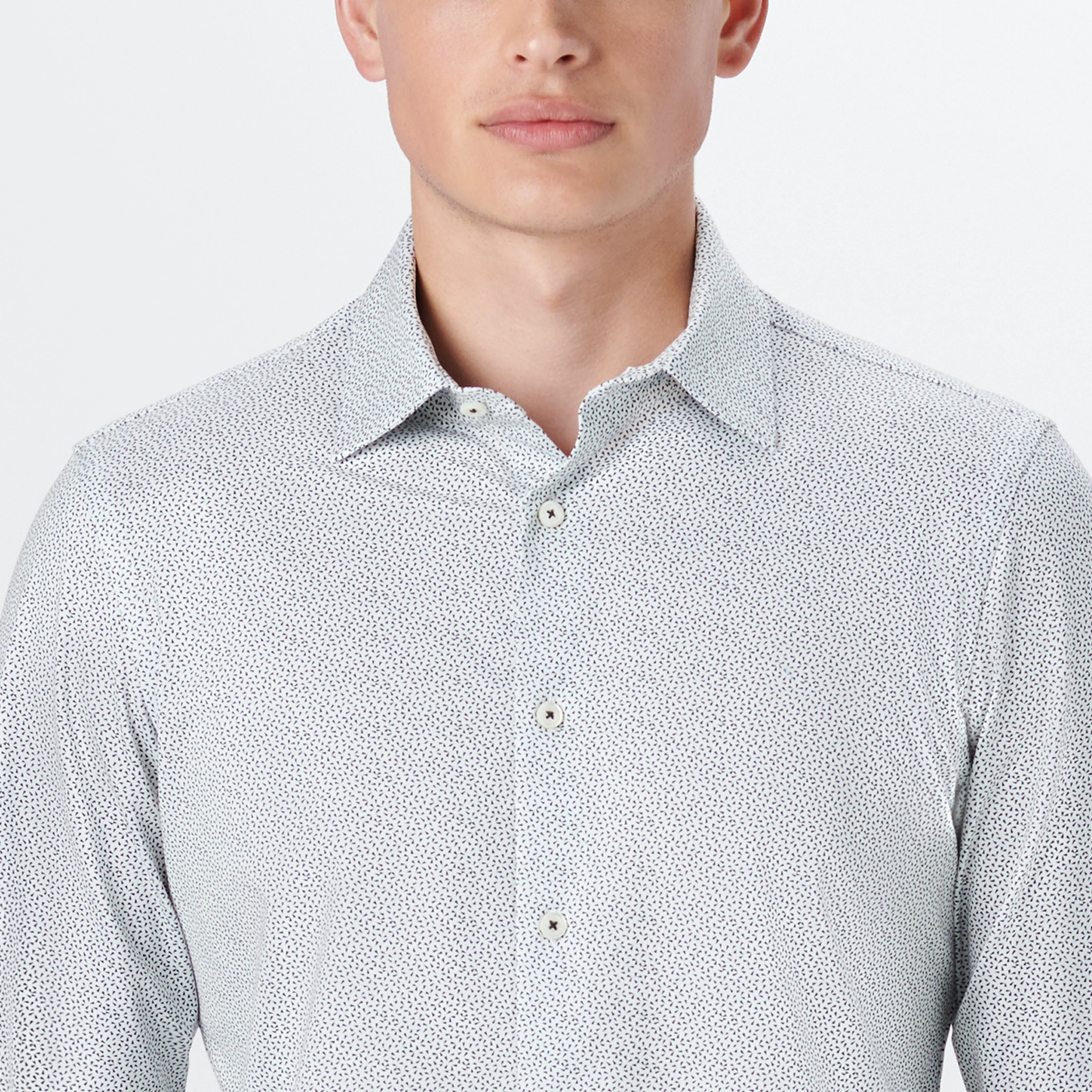 JAMES Abstract Print OoohCotton Twill Shirt