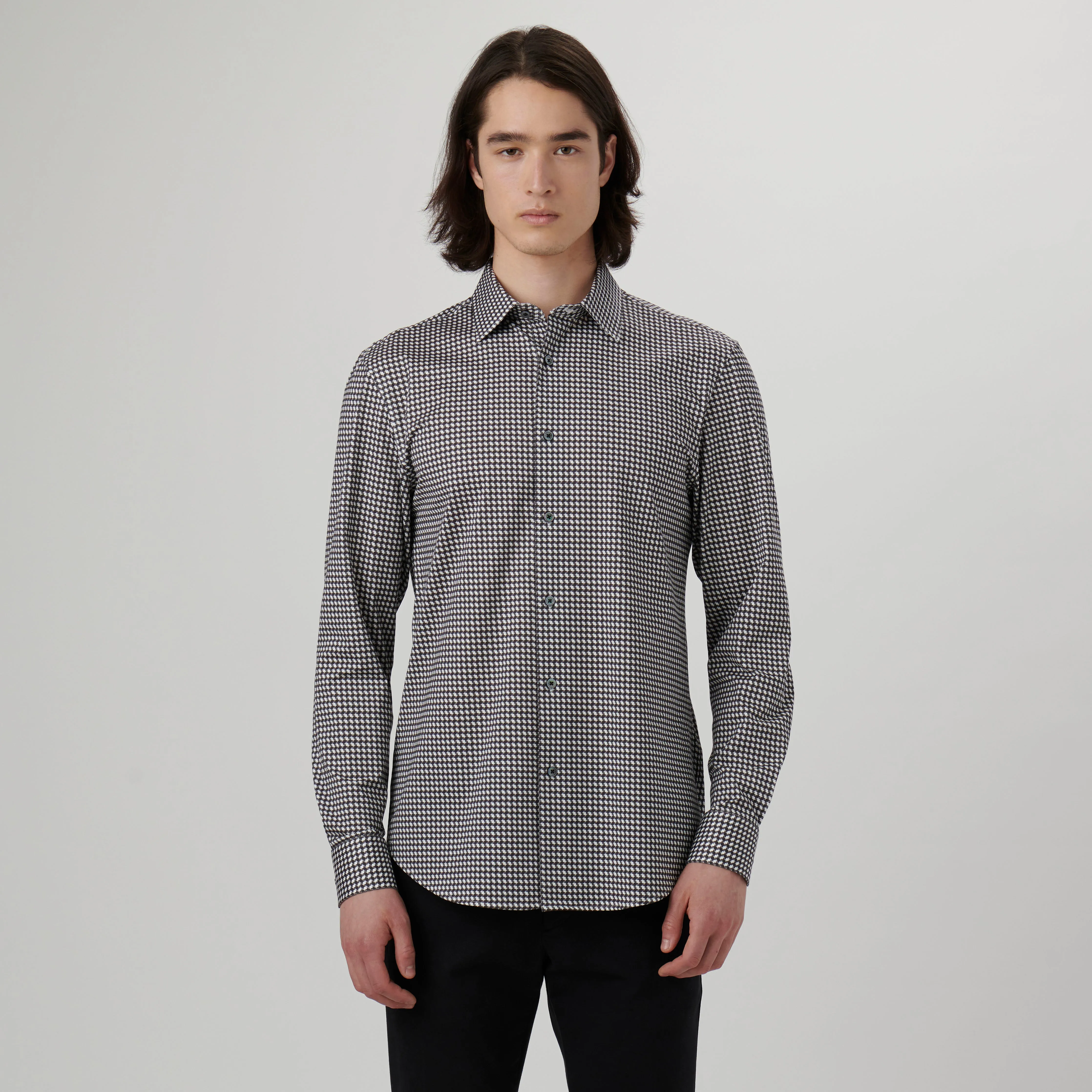 James Hound's Tooth OoohCotton Shirt