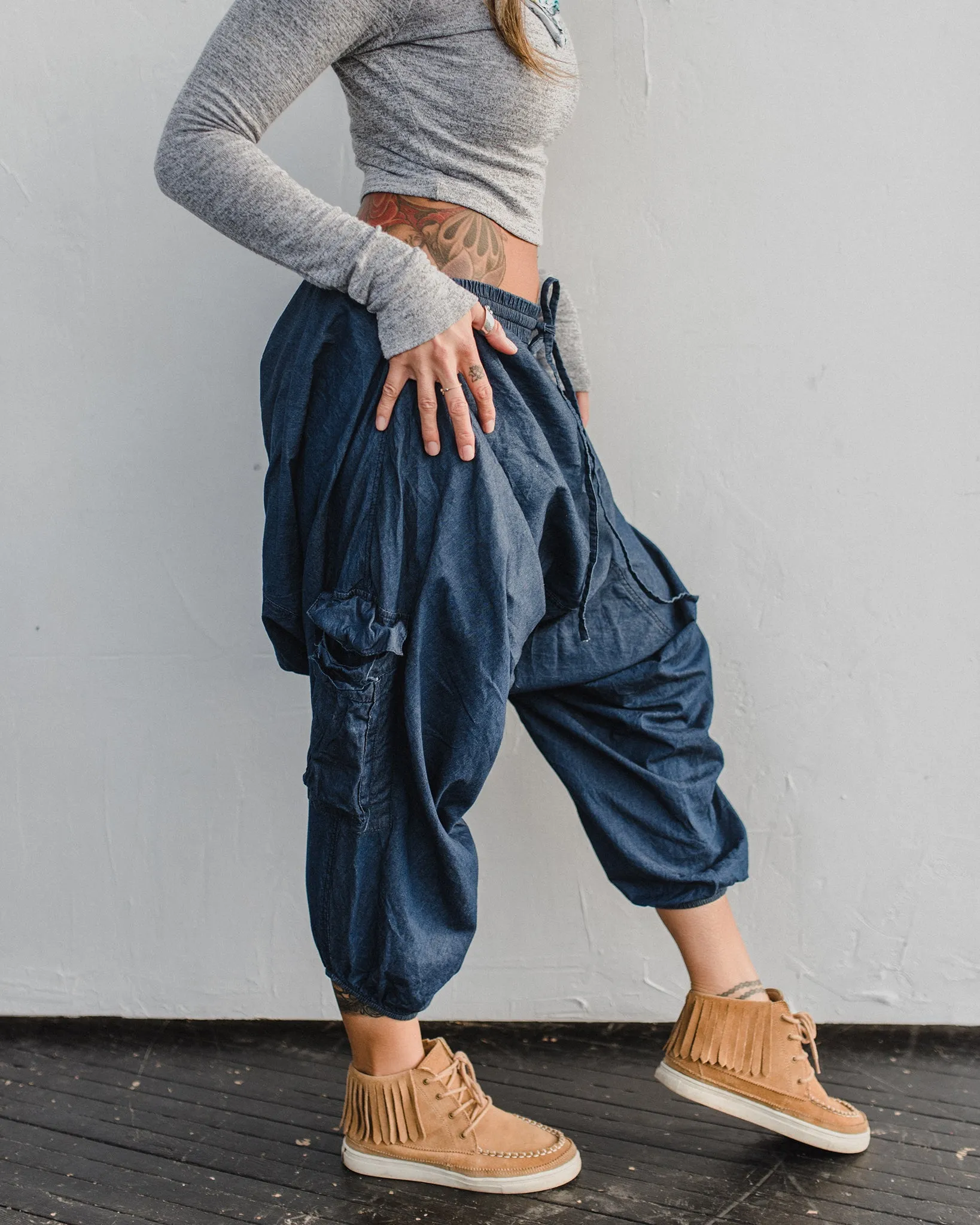 Jean Harem Pants