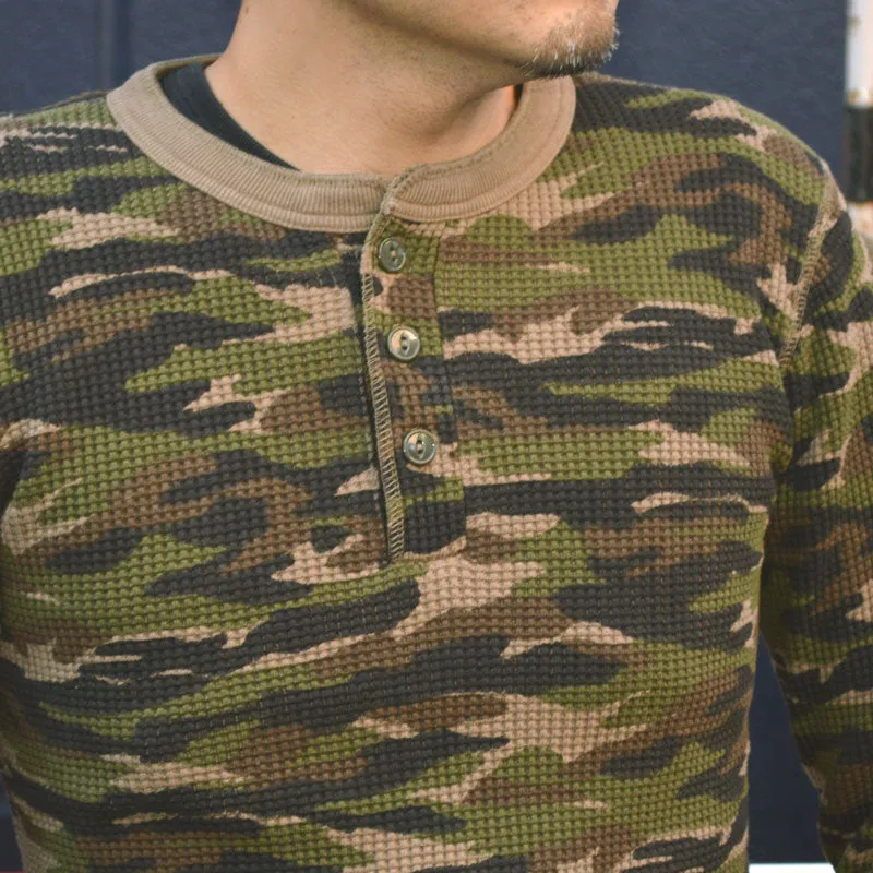 JELADO "AB94236C" Mega Thermal Henry Neck Camo