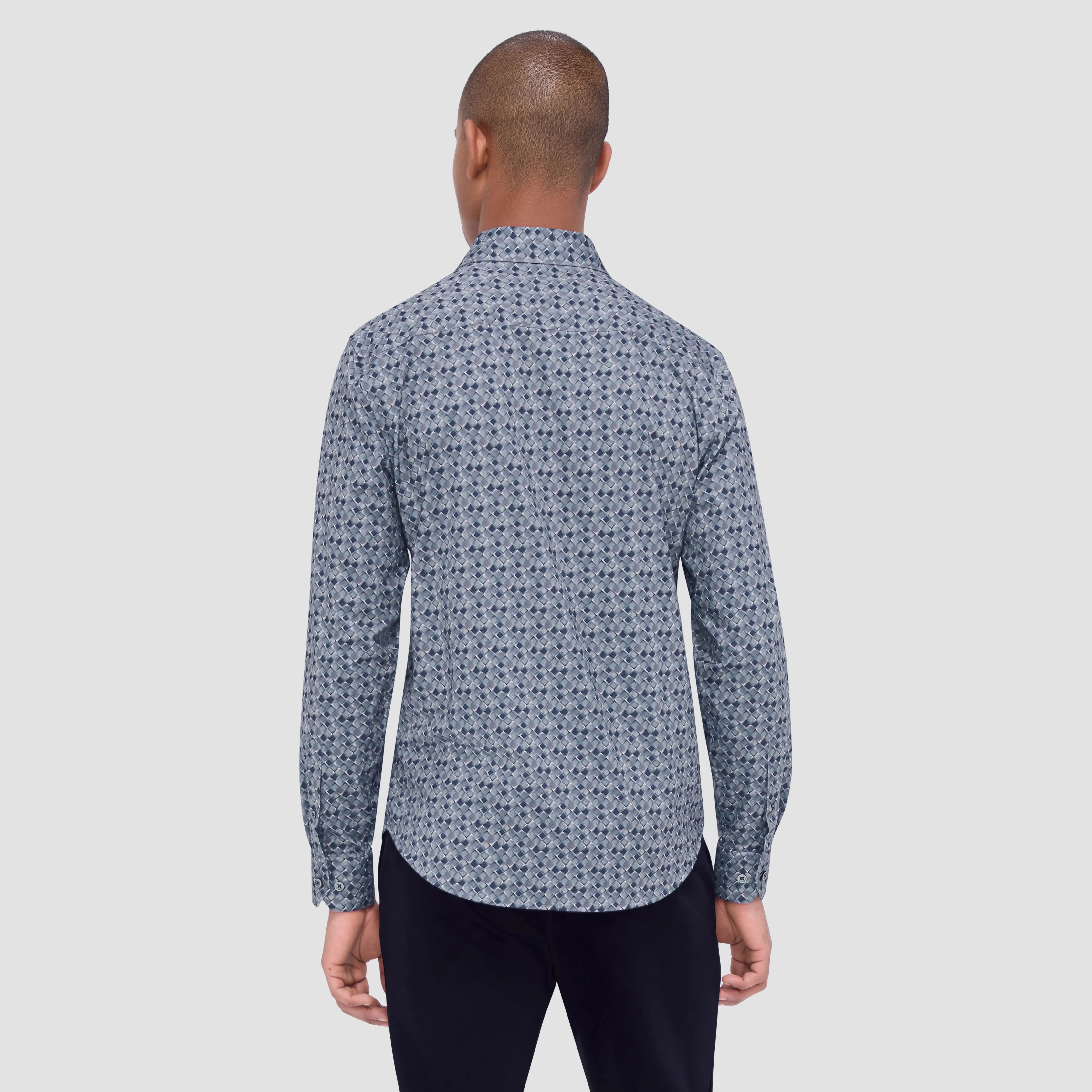 Jimmy Double Sided Mosaic/Geometric OoohCotton Shirt