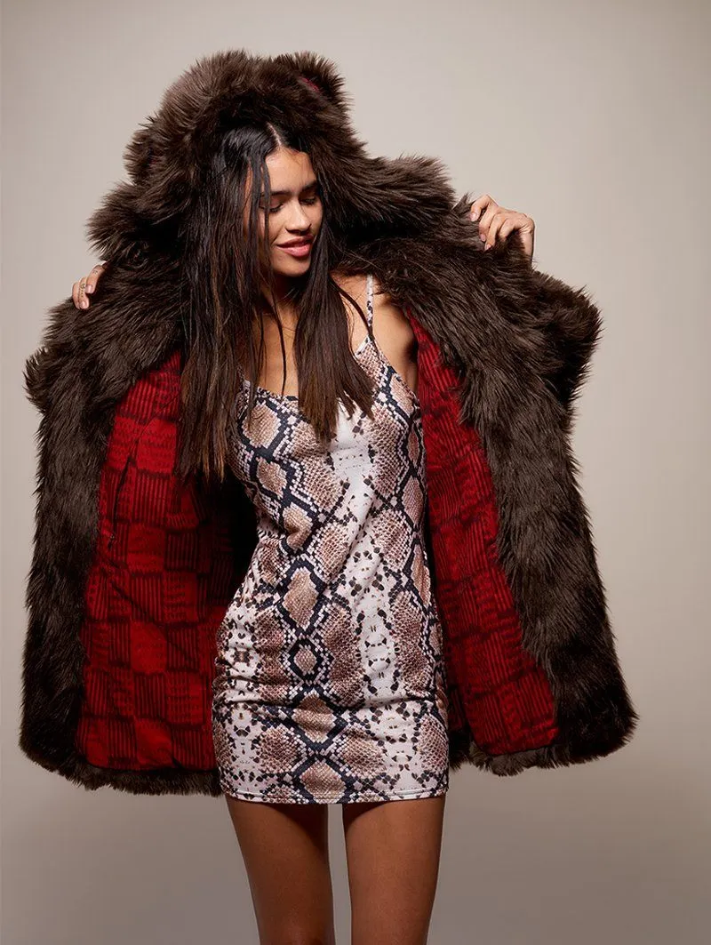 Limited Edition Brown Bear Faux Fur Coat