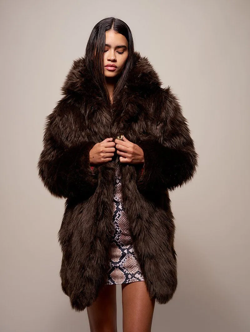 Limited Edition Brown Bear Faux Fur Coat