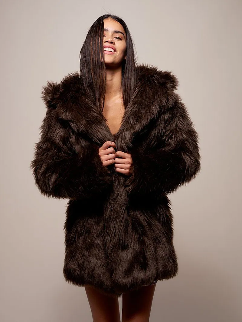 Limited Edition Brown Bear Faux Fur Coat