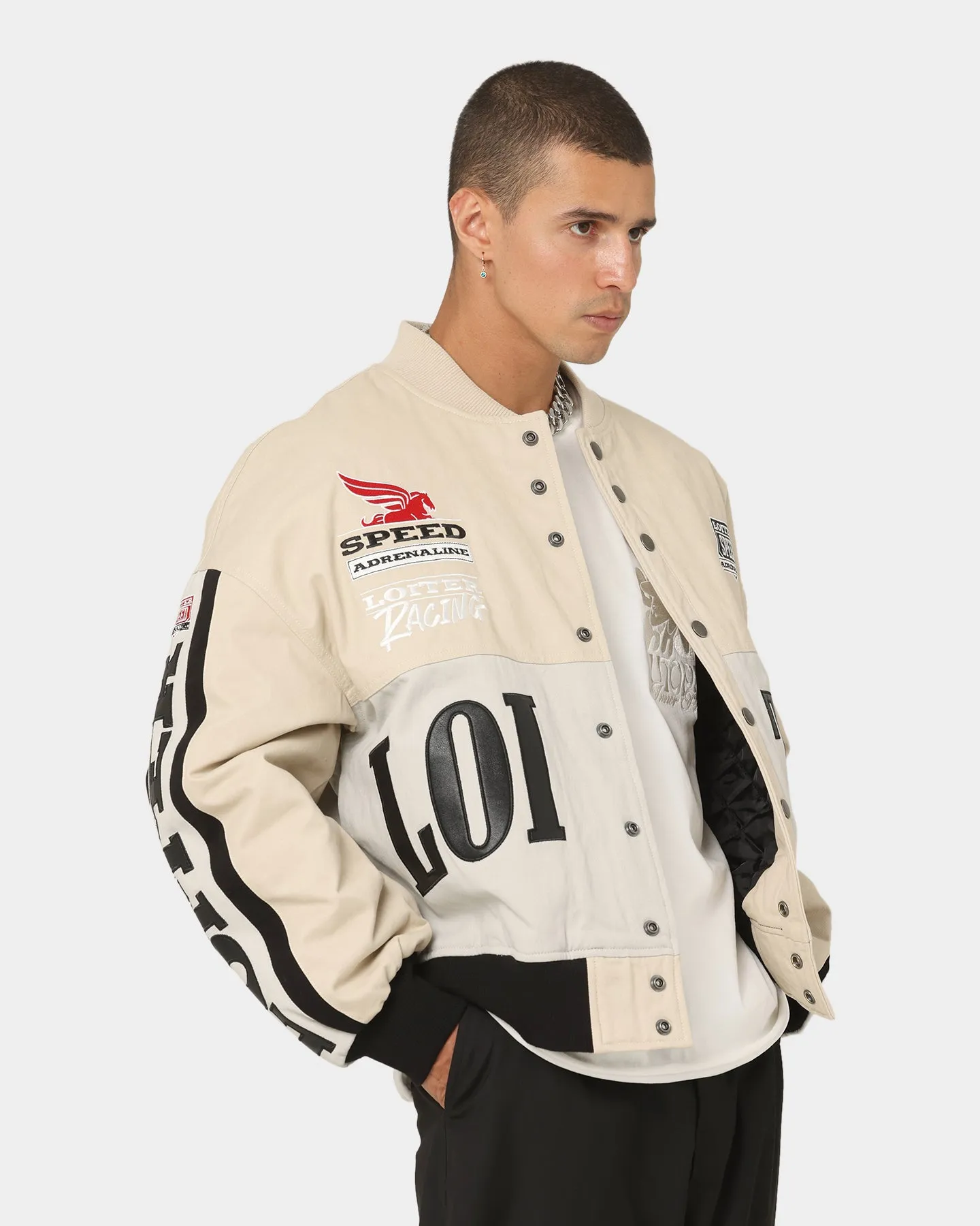 Loiter Motor Sport Jacket Tan