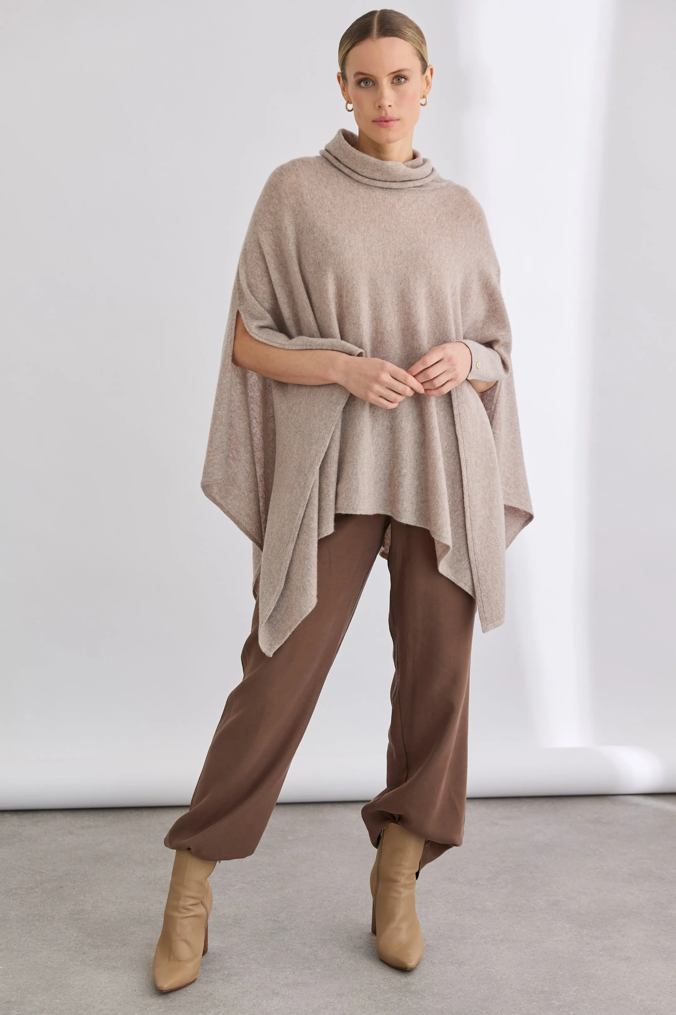 Luxe Cowl Poncho