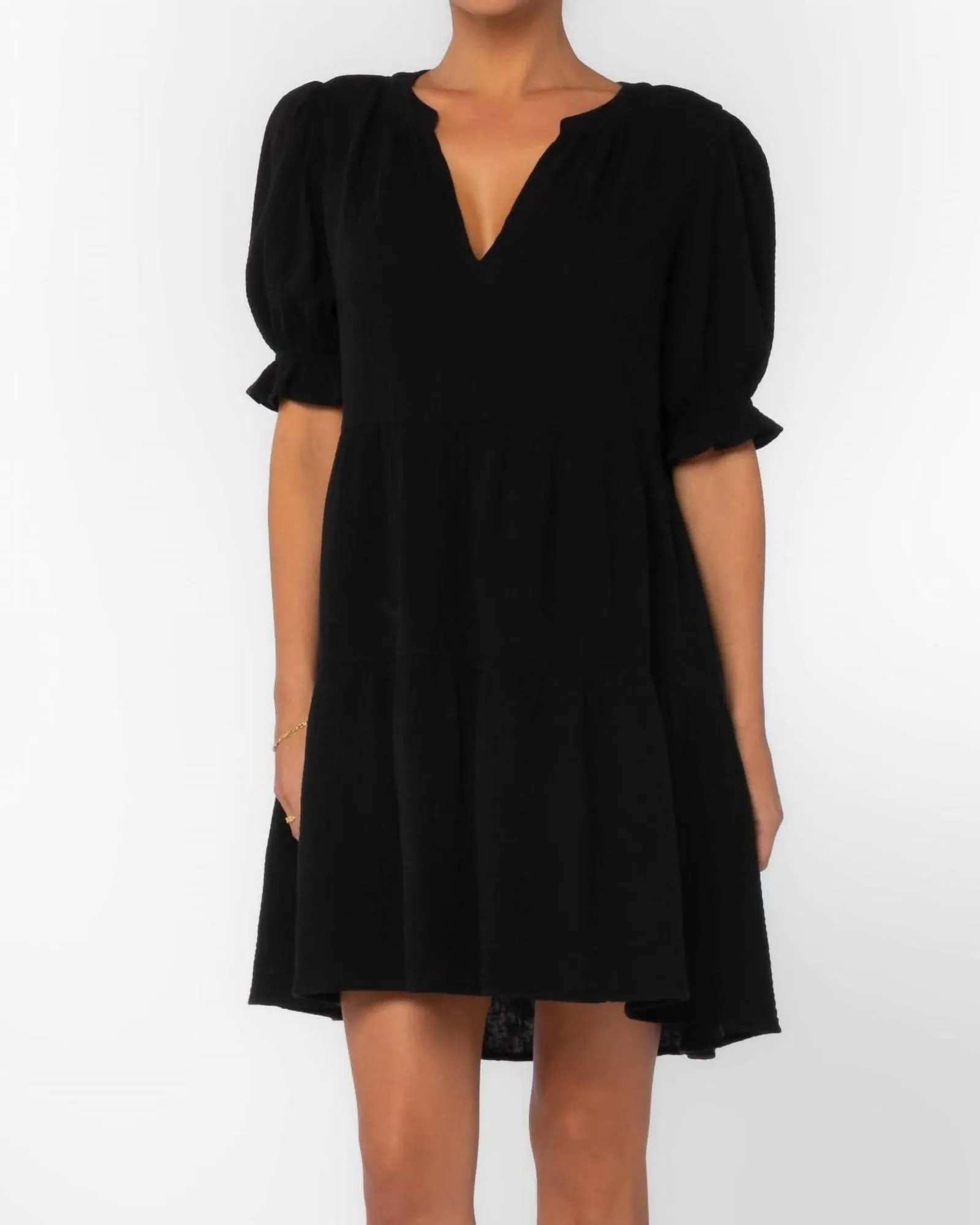 Marscina Dress in Black | Black