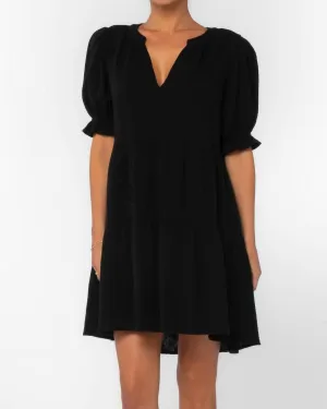 Marscina Dress in Black | Black