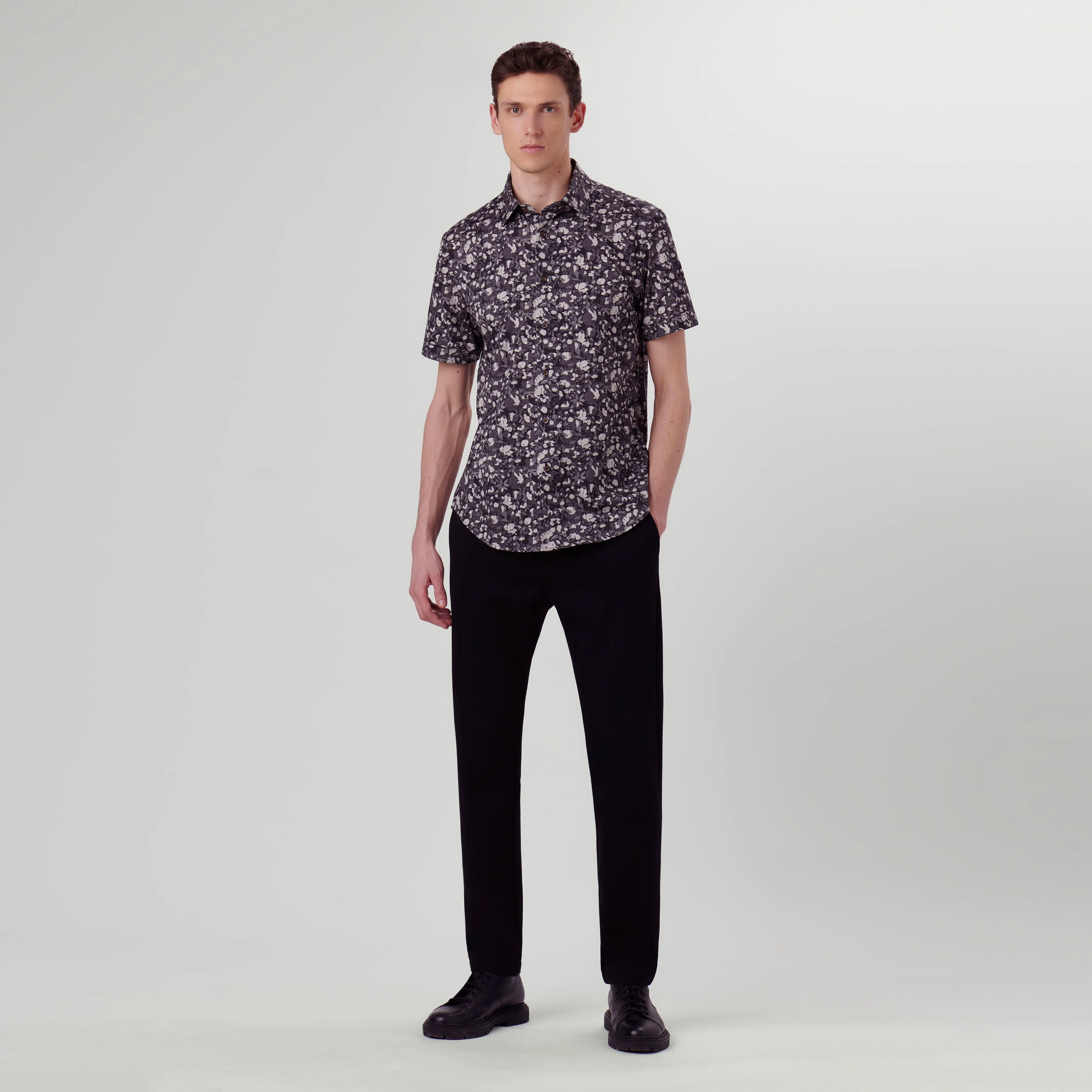 Miles Abstract OoohCotton Short Sleeve Shirt