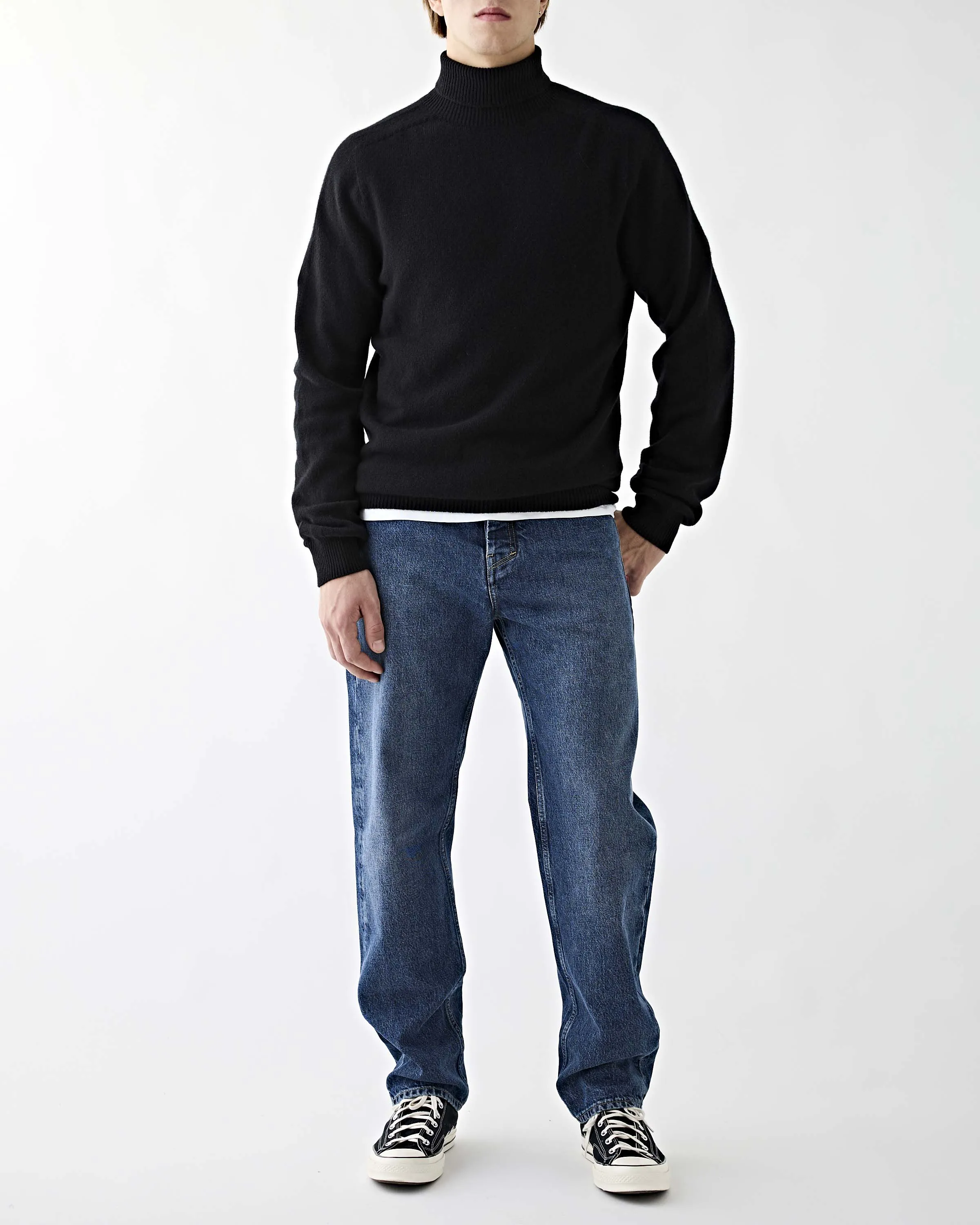 Newman Turtleneck Black