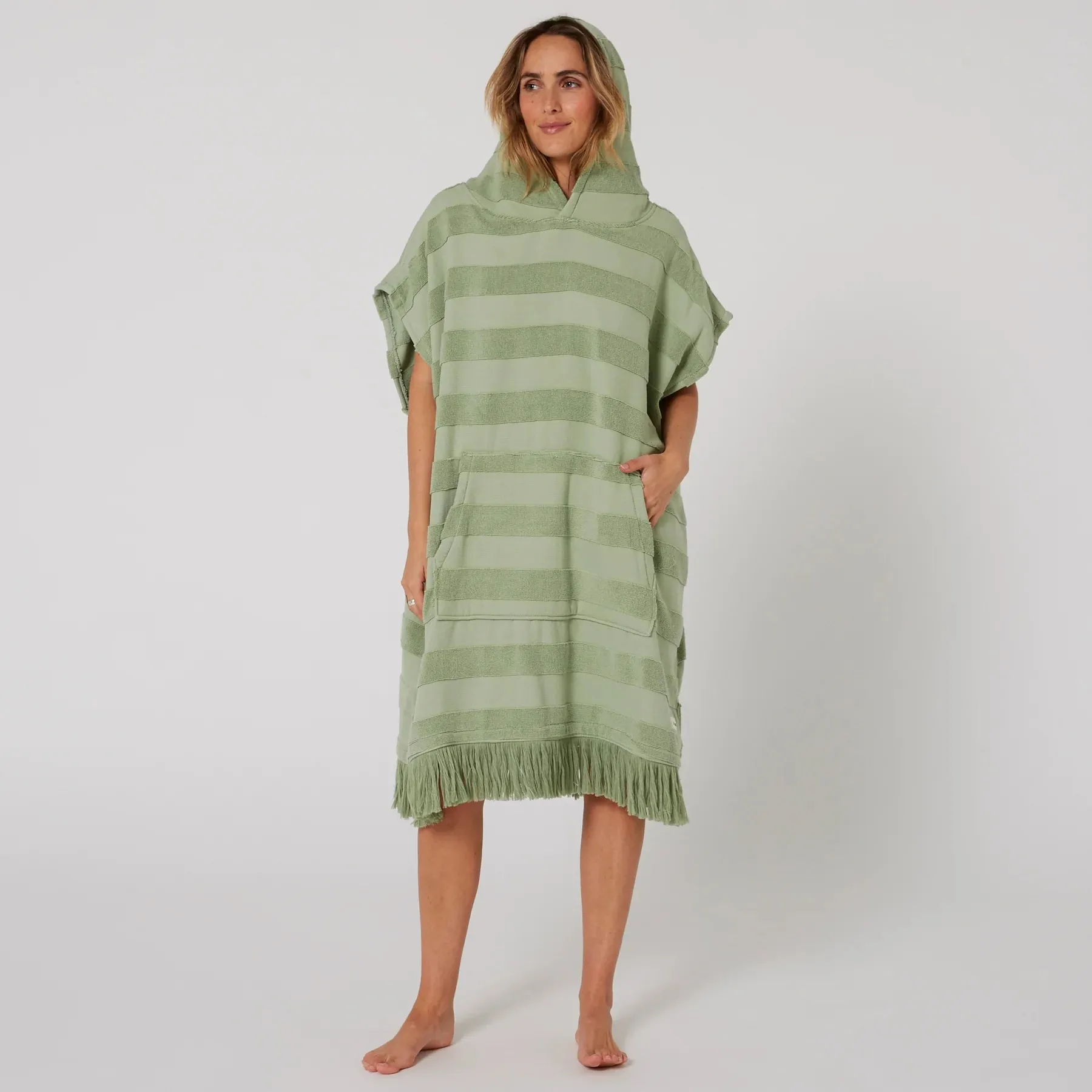 Ocean & Earth Ladies Layz Hooded Poncho