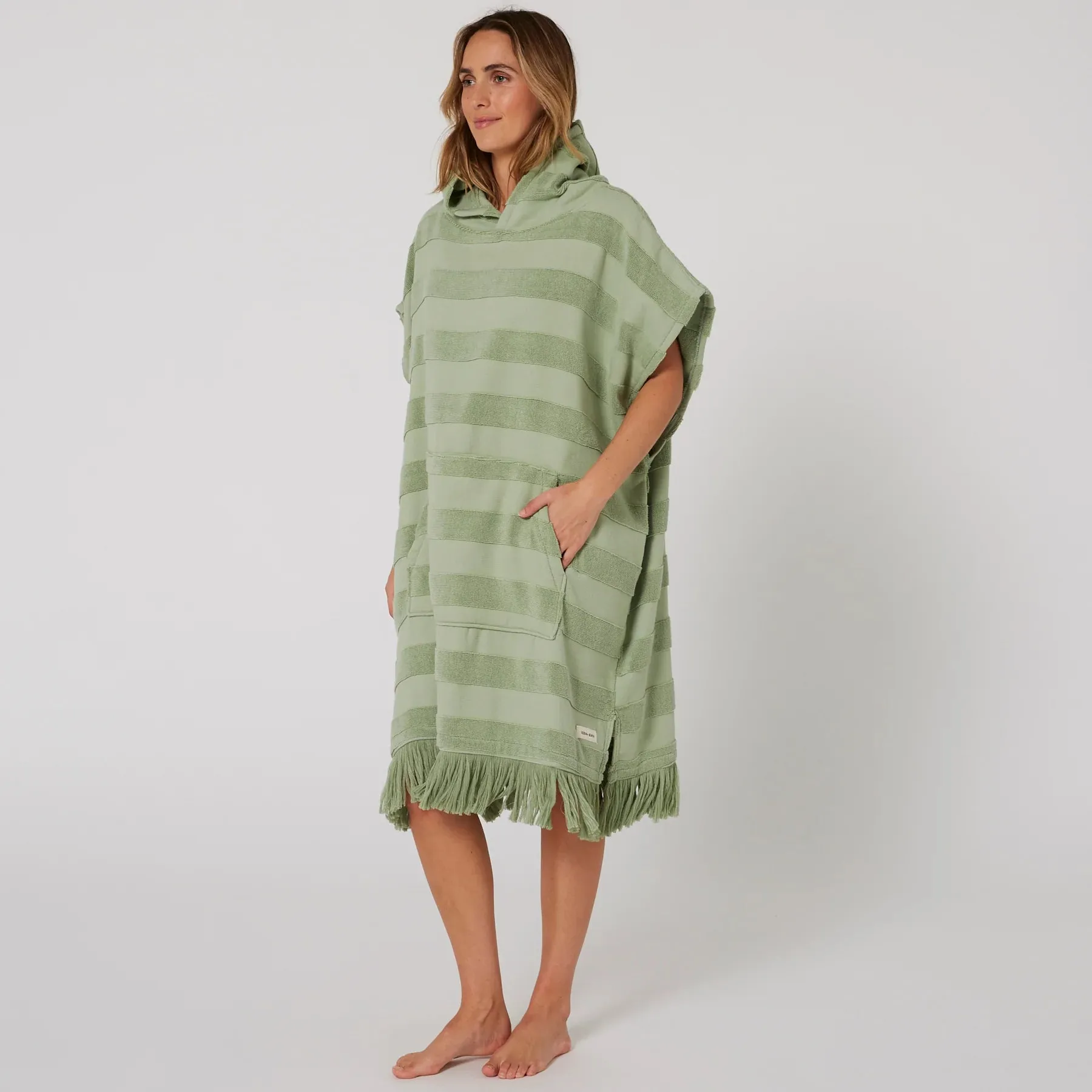 Ocean & Earth Ladies Layz Hooded Poncho