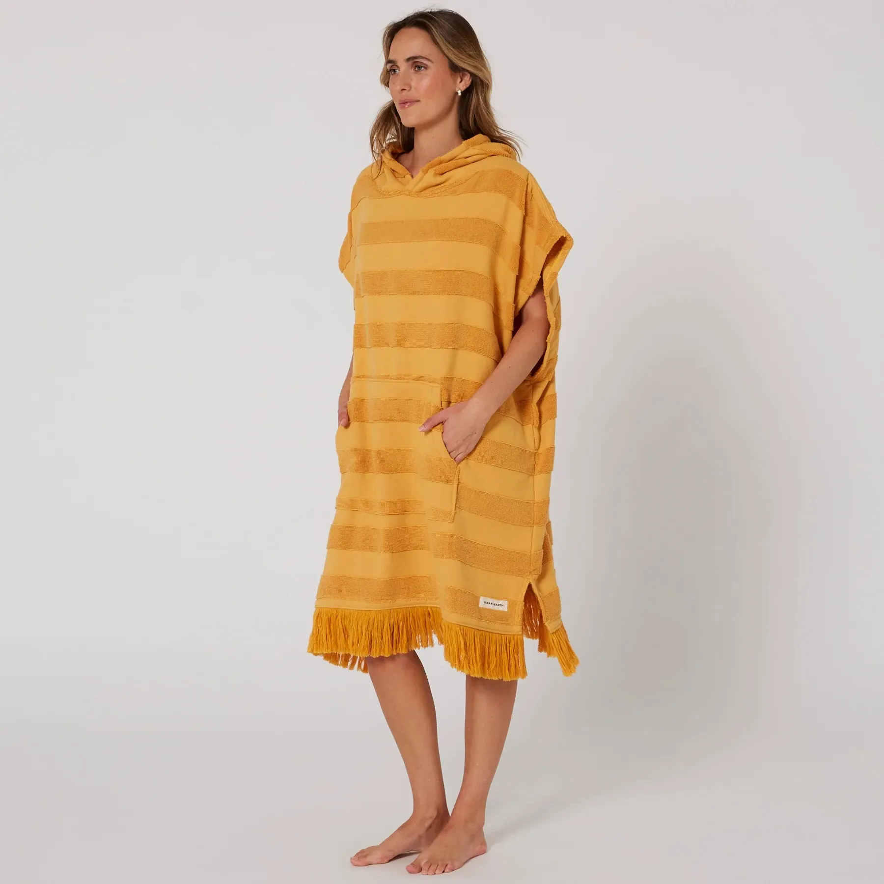 Ocean & Earth Ladies Layz Hooded Poncho