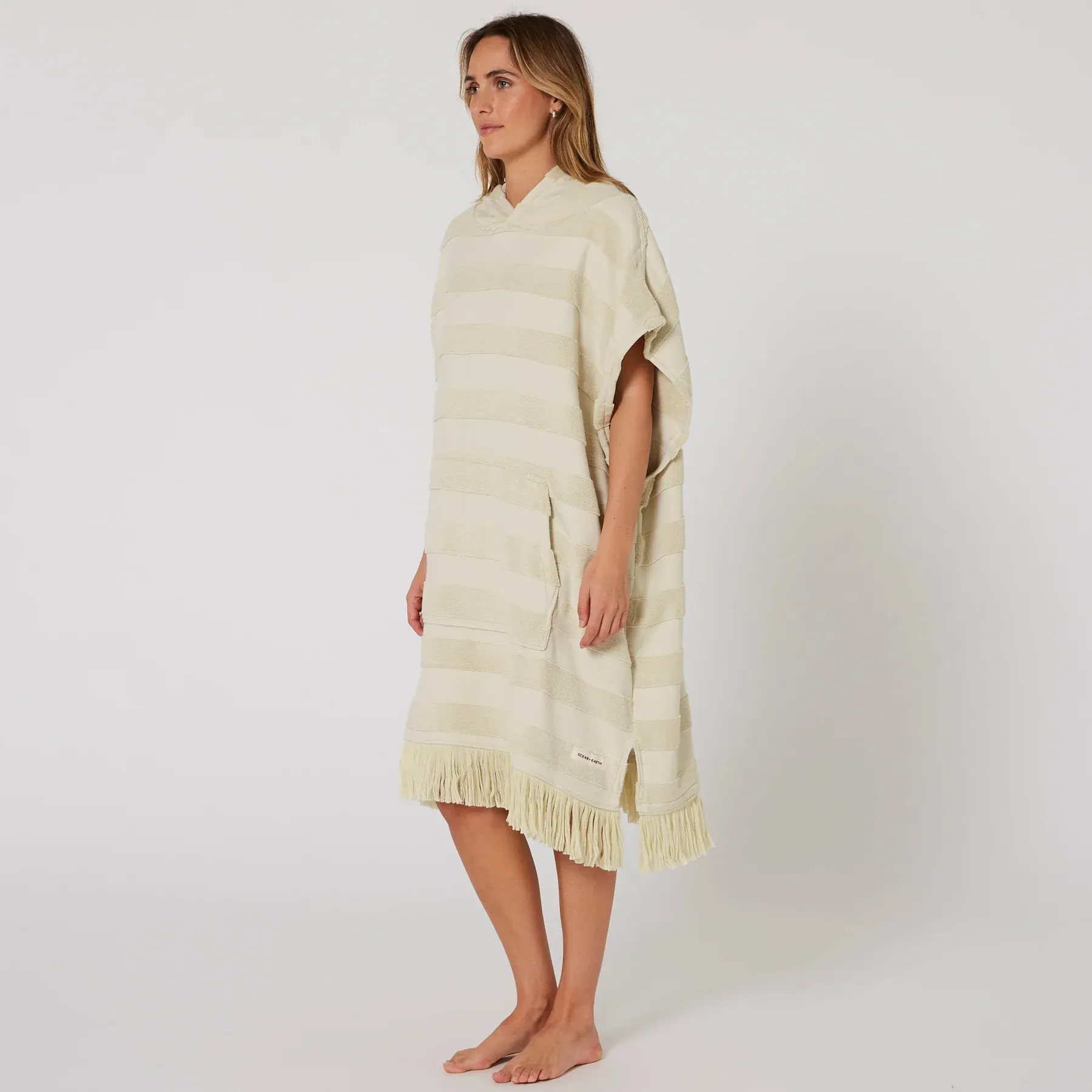 Ocean & Earth Ladies Layz Hooded Poncho