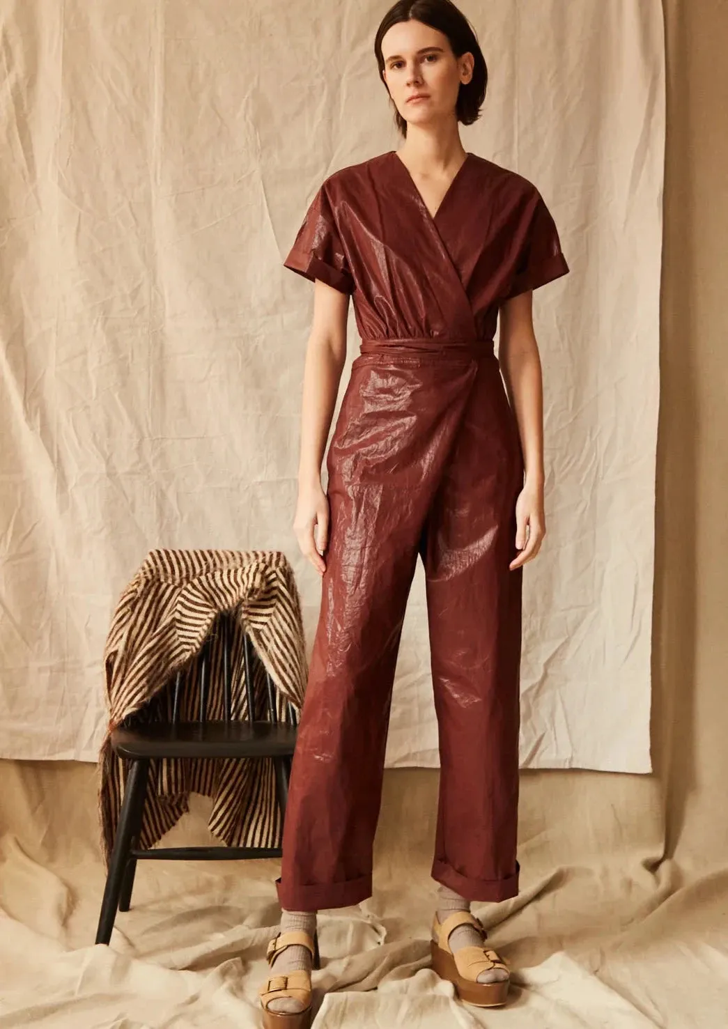 Odile Jumpsuit, Chocolate