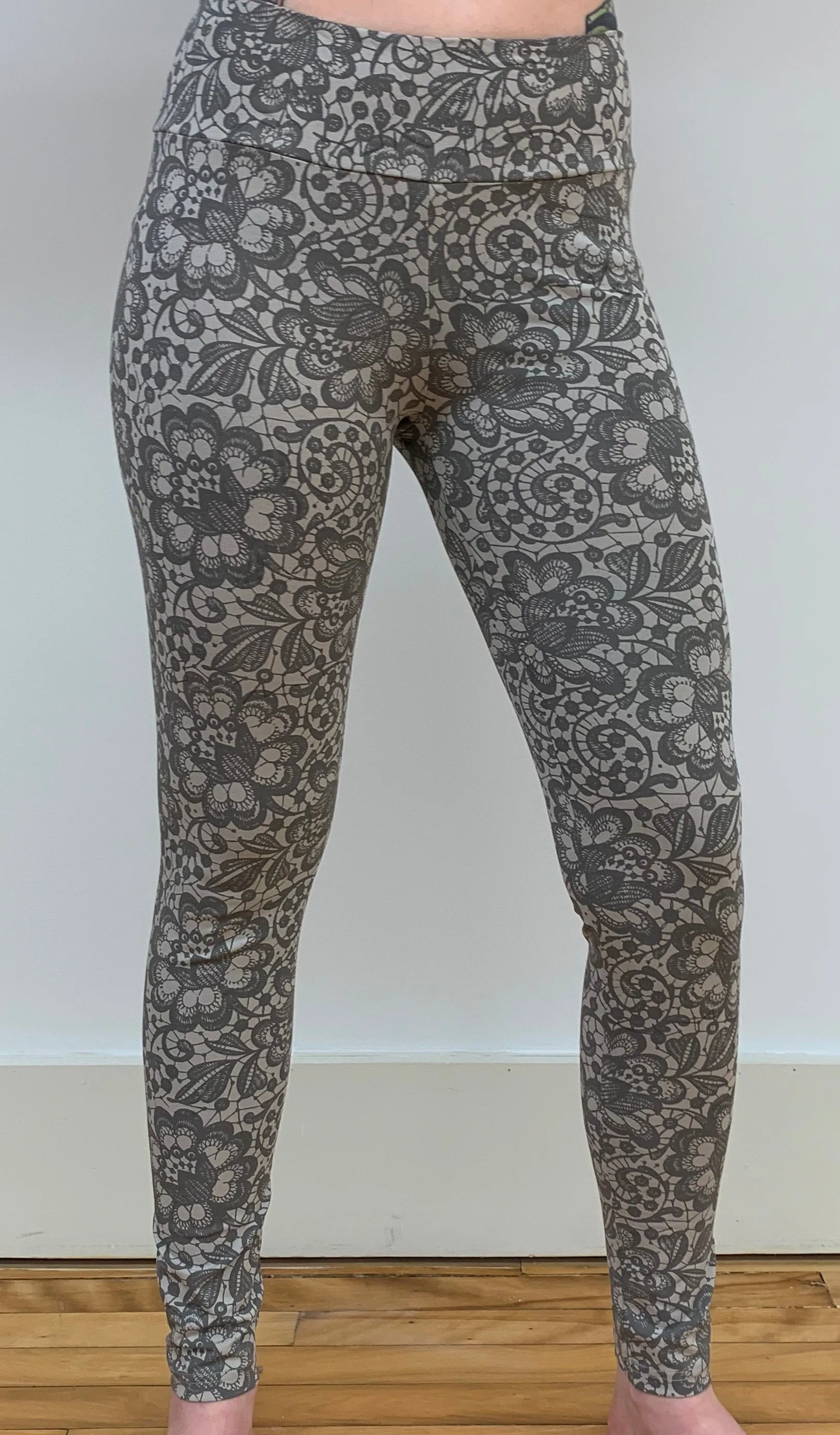 Organic Cotton Printed Leggings