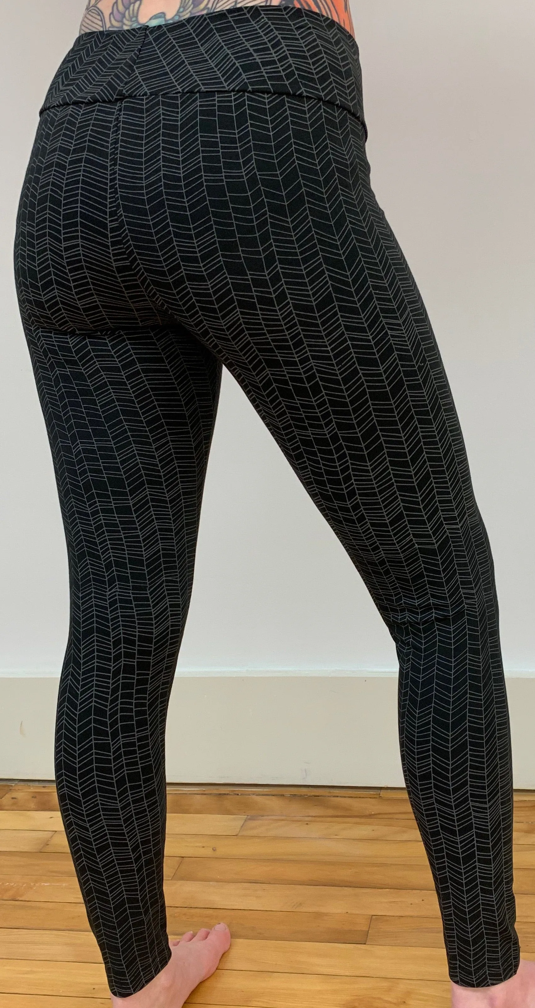 Organic Cotton Printed Leggings