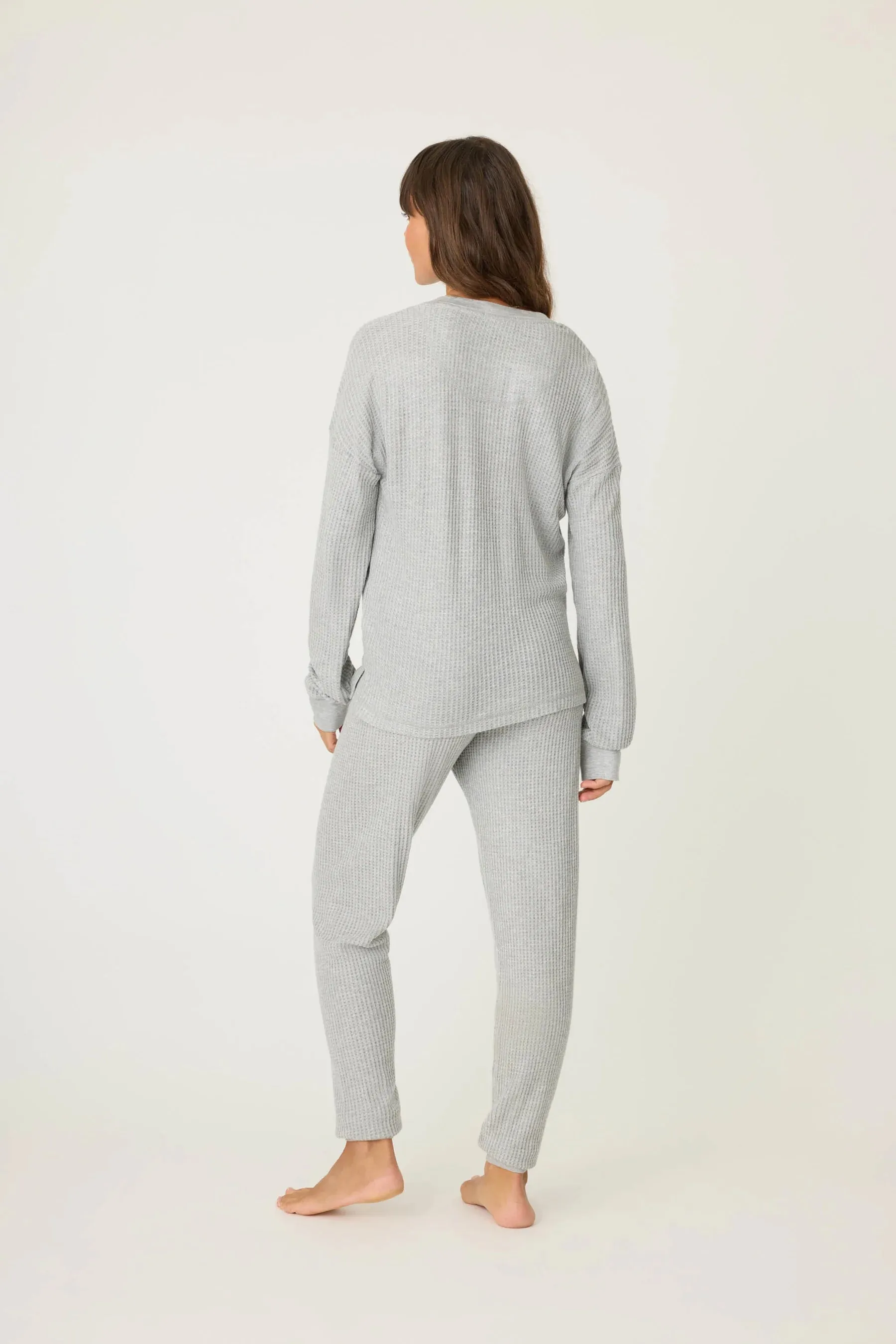 PJ Ski Jammies Waffle Thermal Set