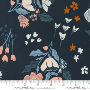 "Folk Lore"-Garden Tales Peacoat by Fancy That Design House for Moda