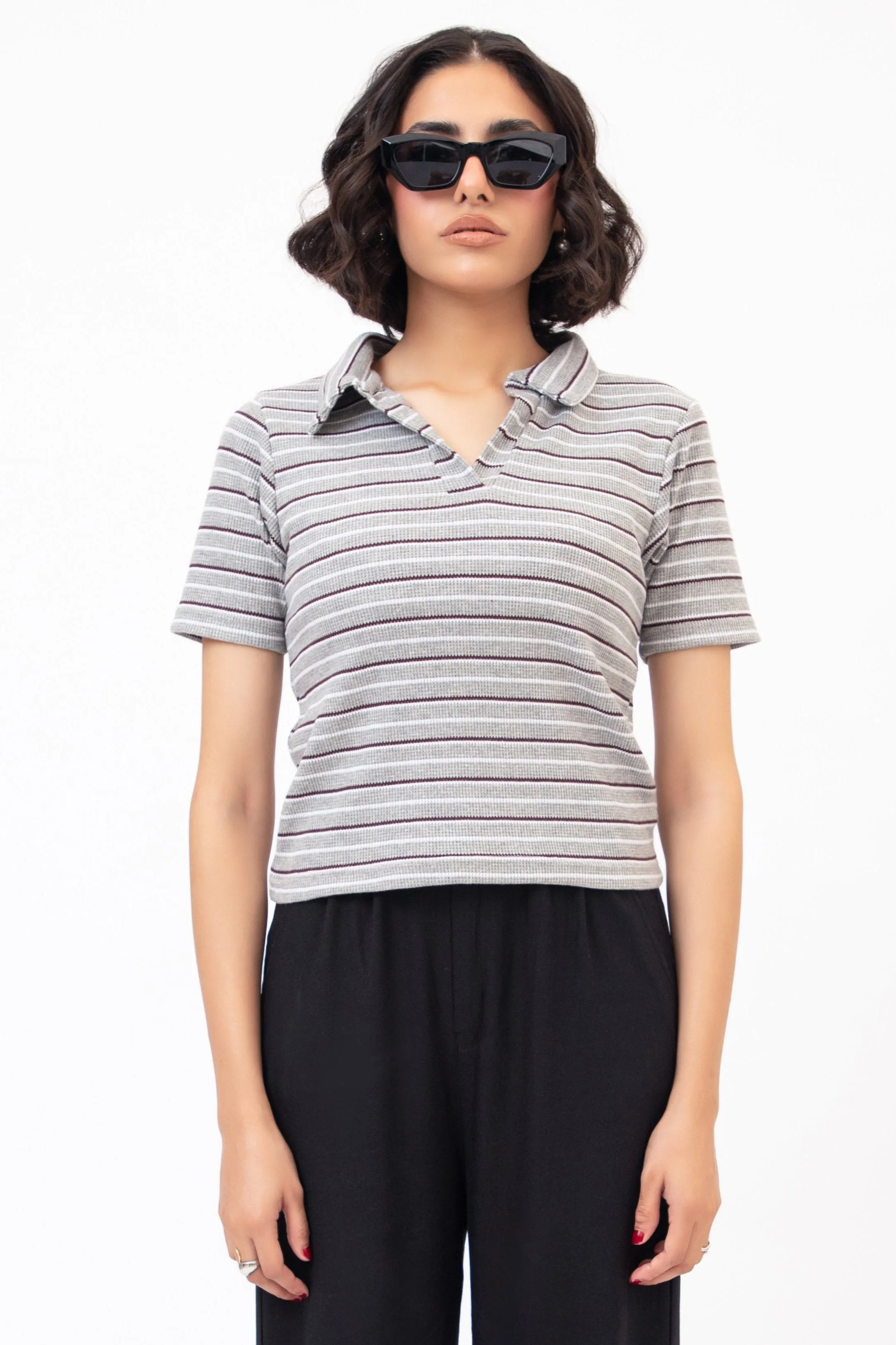 Ray Polo Shirt Grey