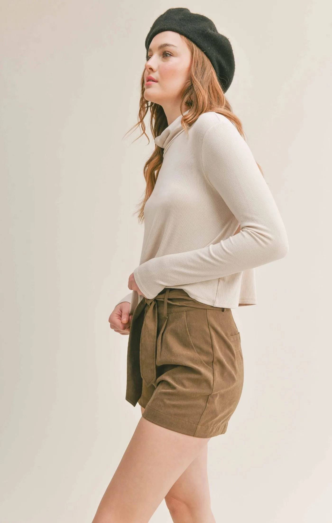 Sadie & Sage S'Mores Turtleneck Top