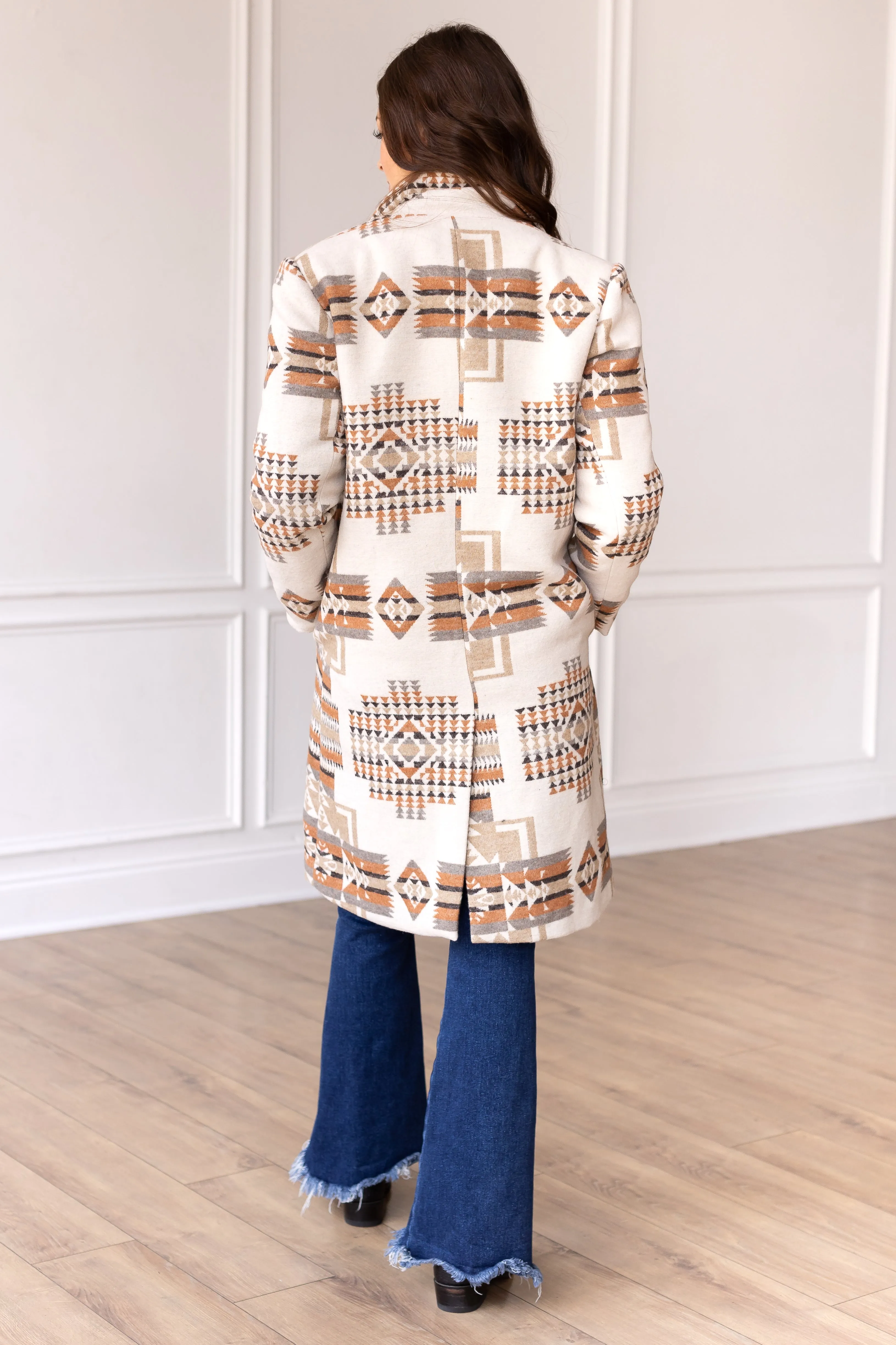 Southwest Sands Aztec Peacoat