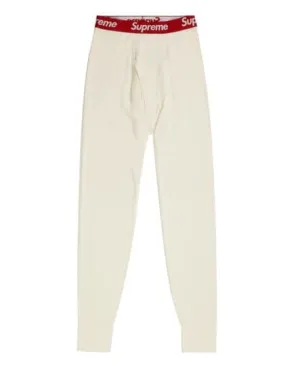 Supreme Hanes Thermal Pant (1 Pack) FW19 Natural