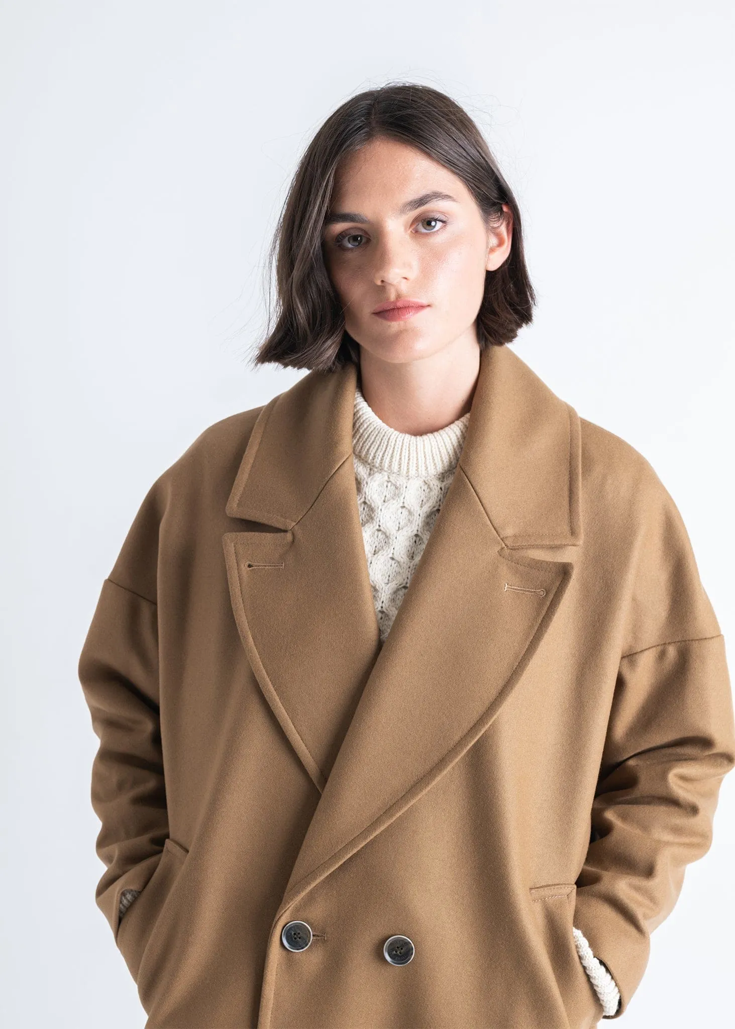 Susie Peacoat Camel