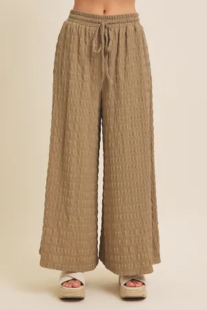 Textured Knit Pants