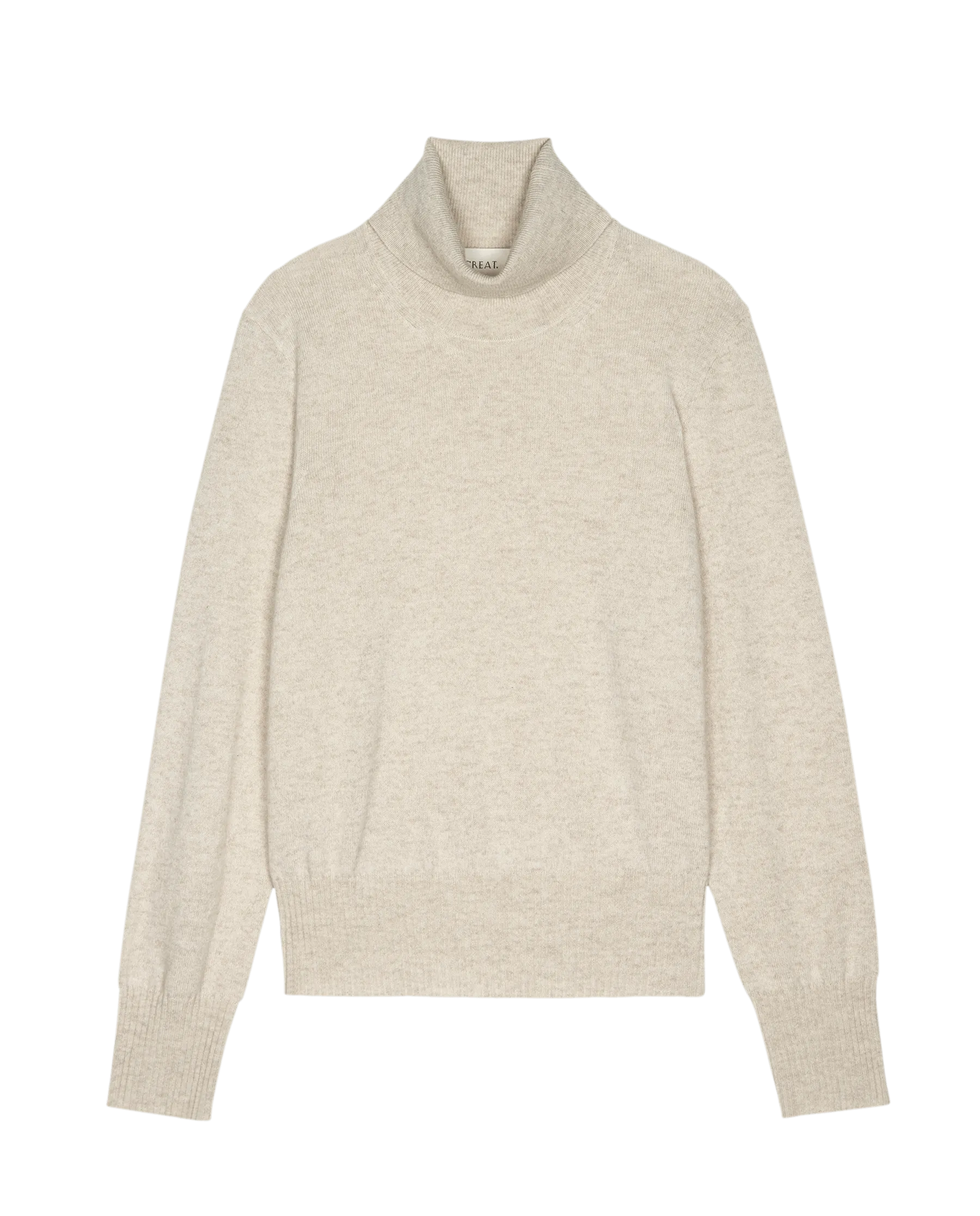 The Cashmere Turtleneck Sweater. -- Ivory