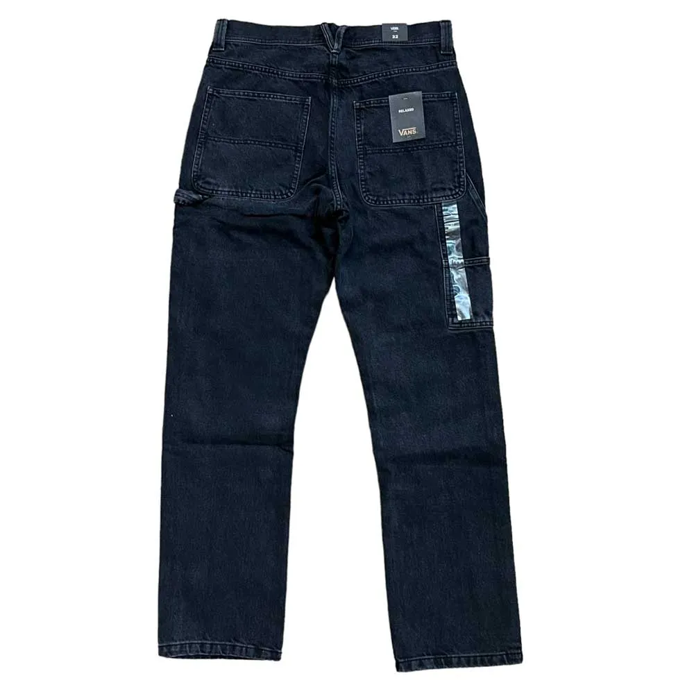 Vans Pant AVE Drill Chore Relaxed Pirate Black Denim