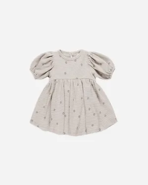 Waffle Babydoll Dress || Stars