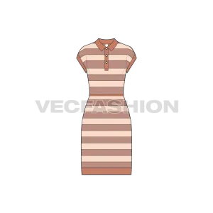 Women's Polo Shirt Dress