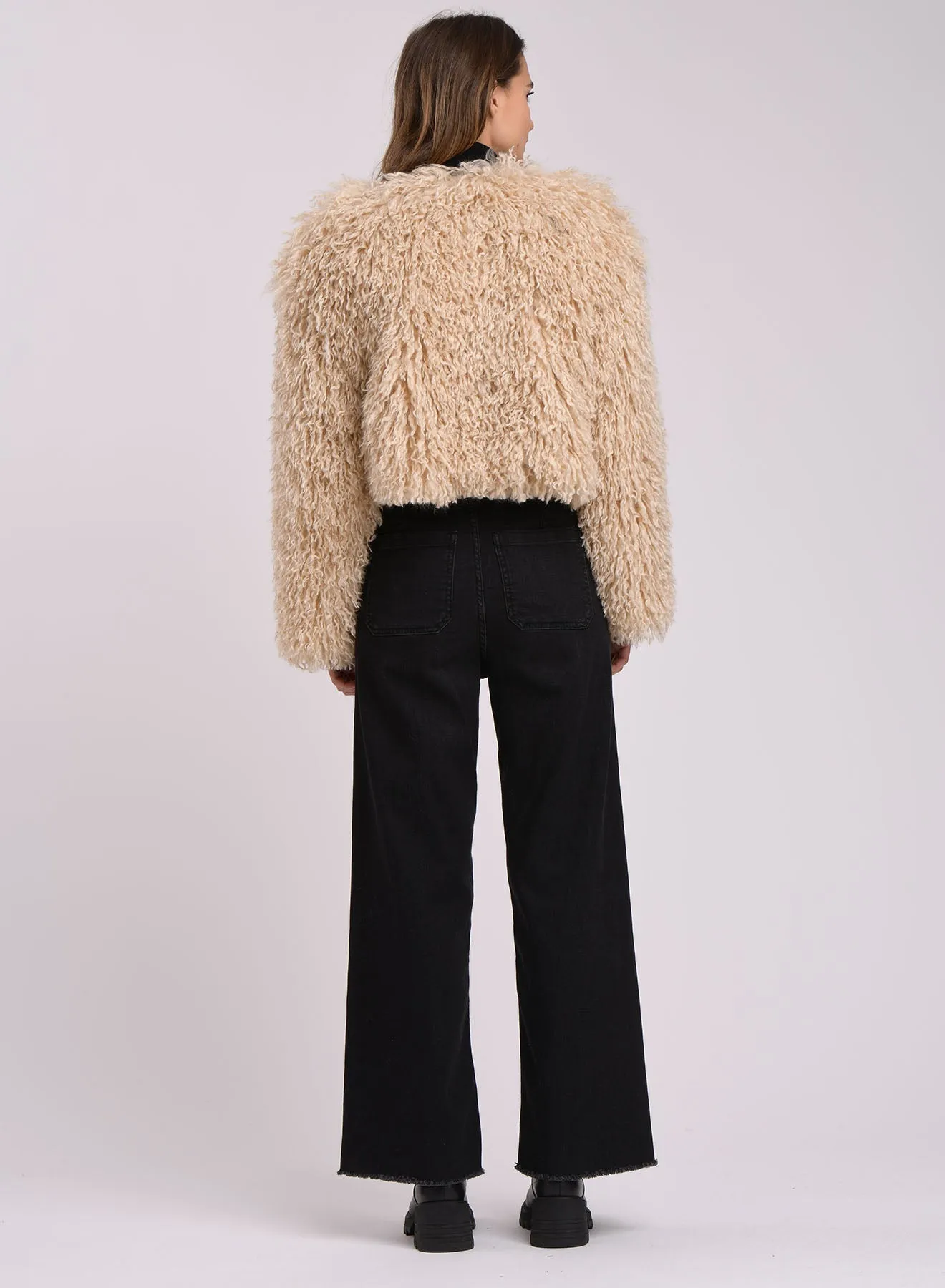 Zarina Faux Shearling Coat